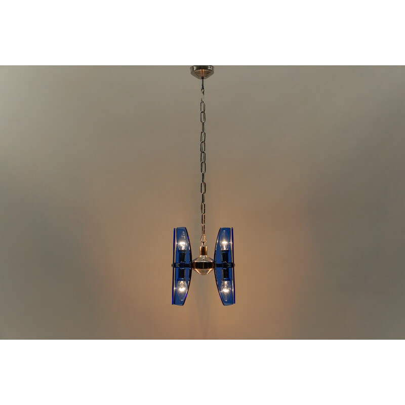 Vintage ceiling lamp by Antonio Lupi for Veca Italy 1960