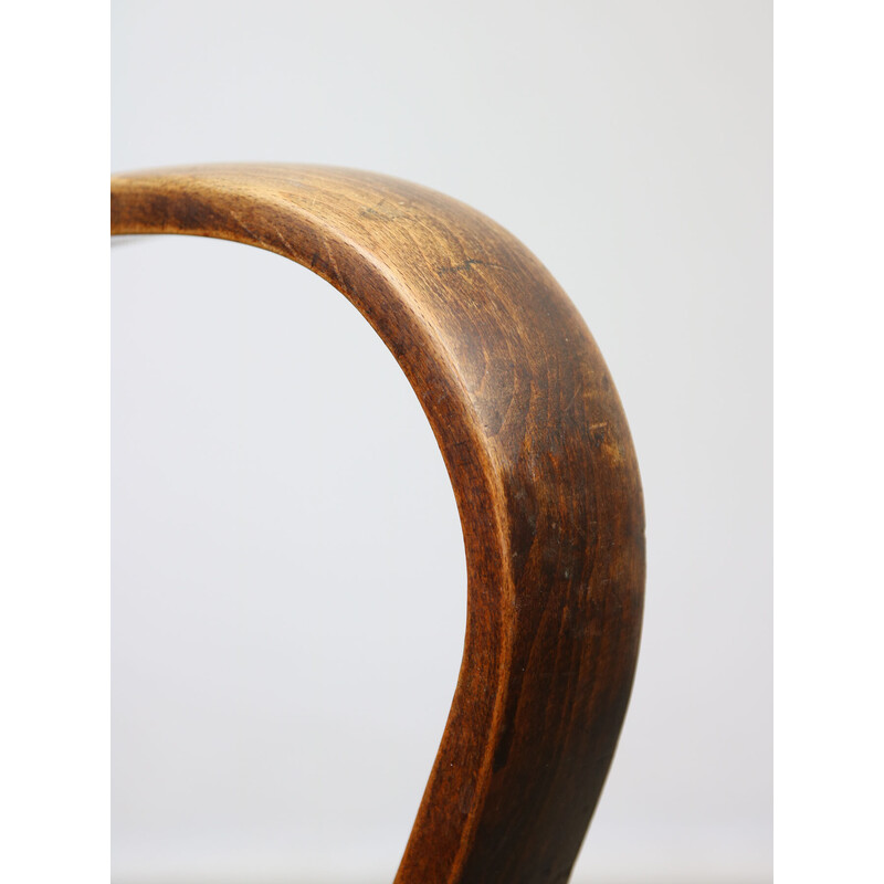 Vintage-Sessel Modell B47 aus gebogenem Holz von Michael Thonet, 1920