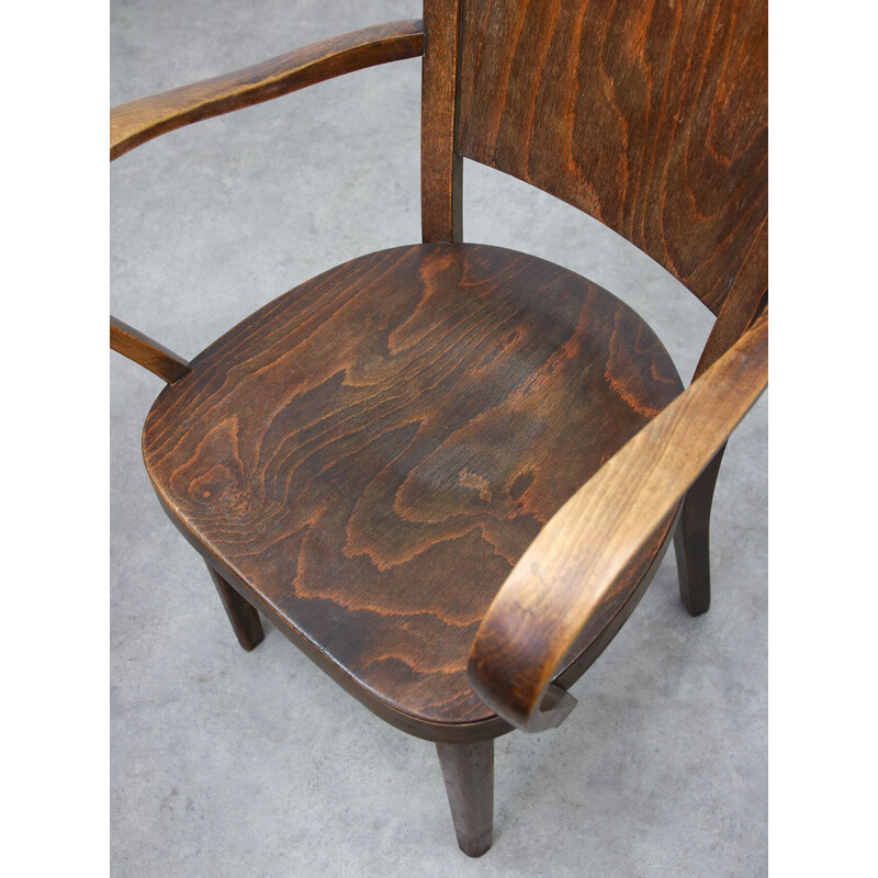 Vintage-Sessel Modell B47 aus gebogenem Holz von Michael Thonet, 1920