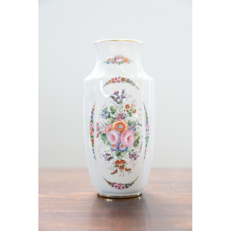 Vintage amphora-shaped vase, France 1971