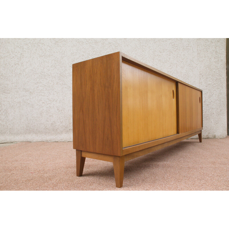 Walnut sideboard by Georg Satink for WK Moebel - 1950s