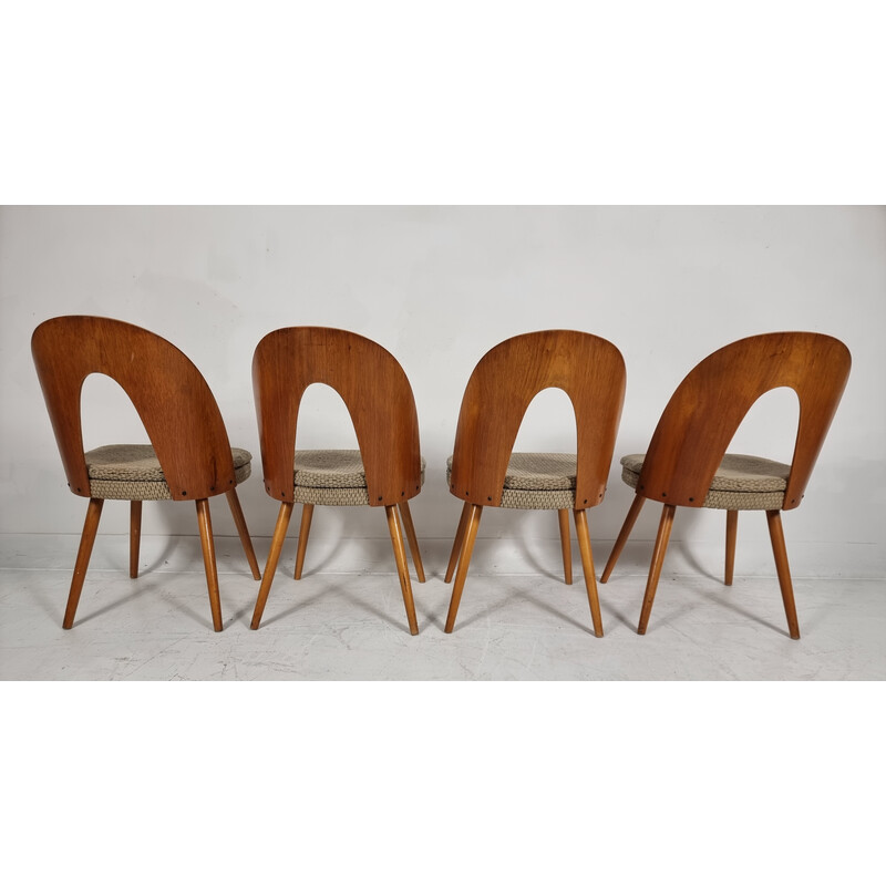 Lot de 4 chaises vintage par Antonin Suman, 1960