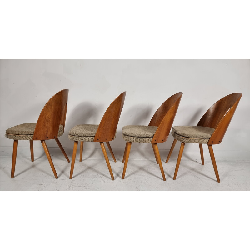 Set of 4 vintage chairs by Antonin Suman, 1960