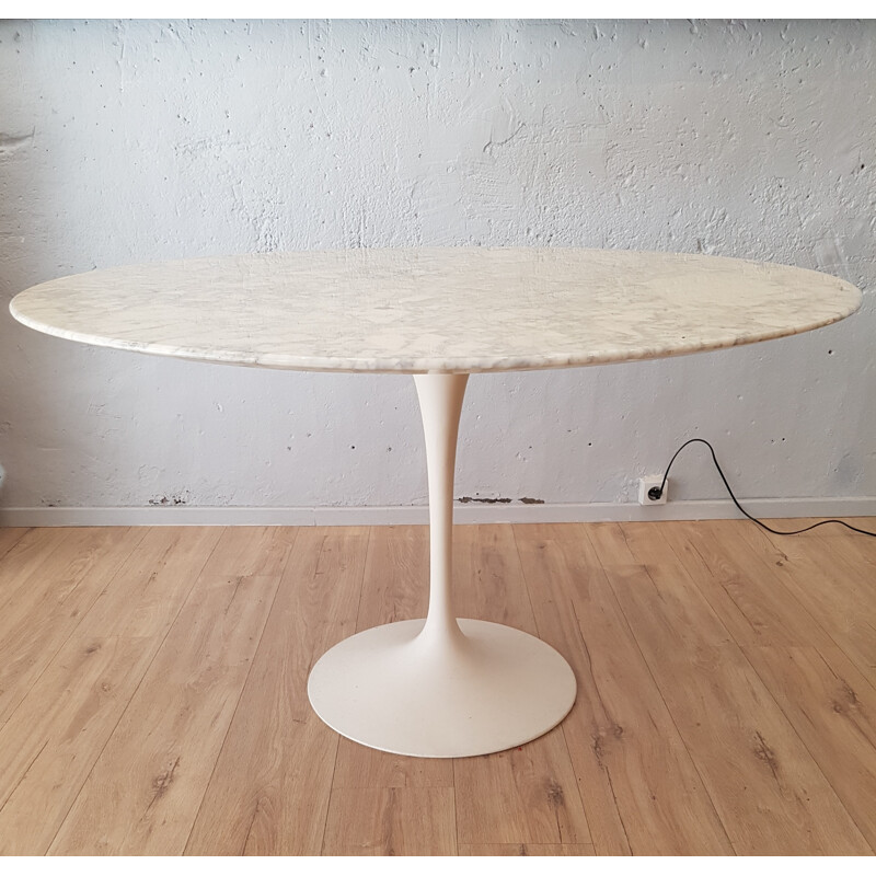 Marble coffee table by Eero Saarinen for Knoll International - 1970s