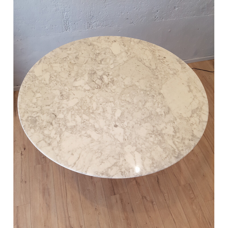 Marble coffee table by Eero Saarinen for Knoll International - 1970s