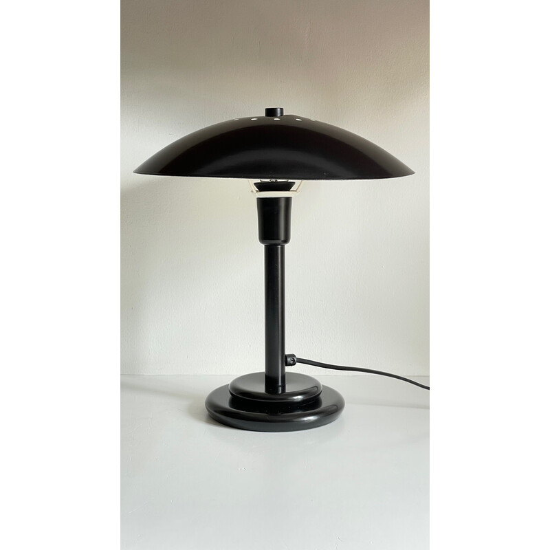 Vintage steel desk lamp for Aluminor, France 1990