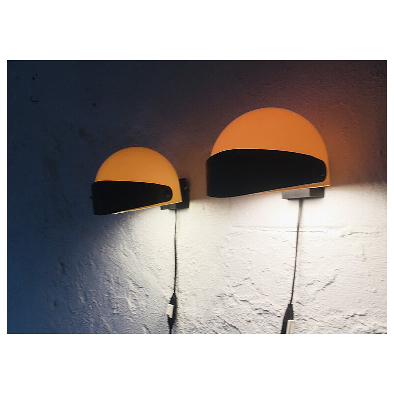Paar alte Wandlampen für Ikea, 1970