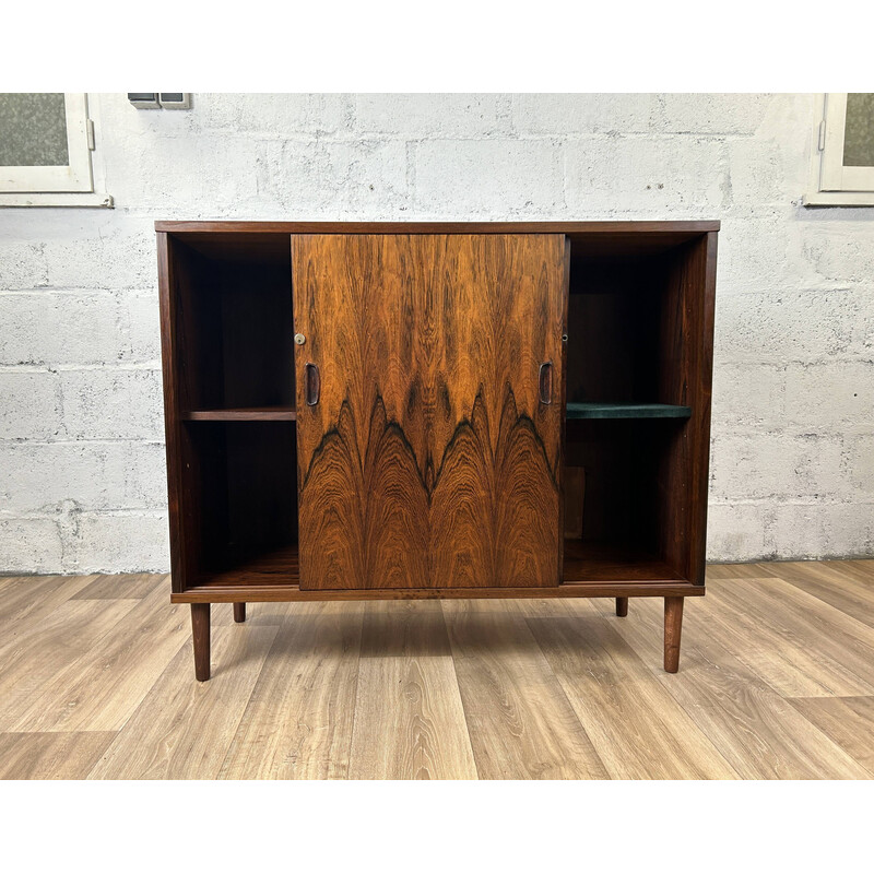 Vintage high sideboard in rosewood, Denmark 1960