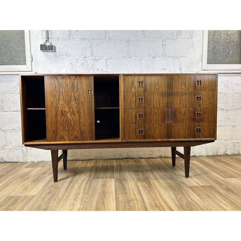 Vintage rosewood sideboard for Horsens Møbelfabrik, Denmark 1960