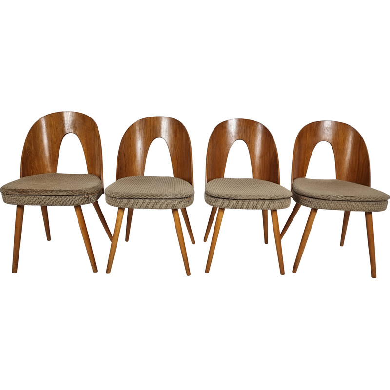 Set di 4 sedie vintage di Antonin Suman, 1960