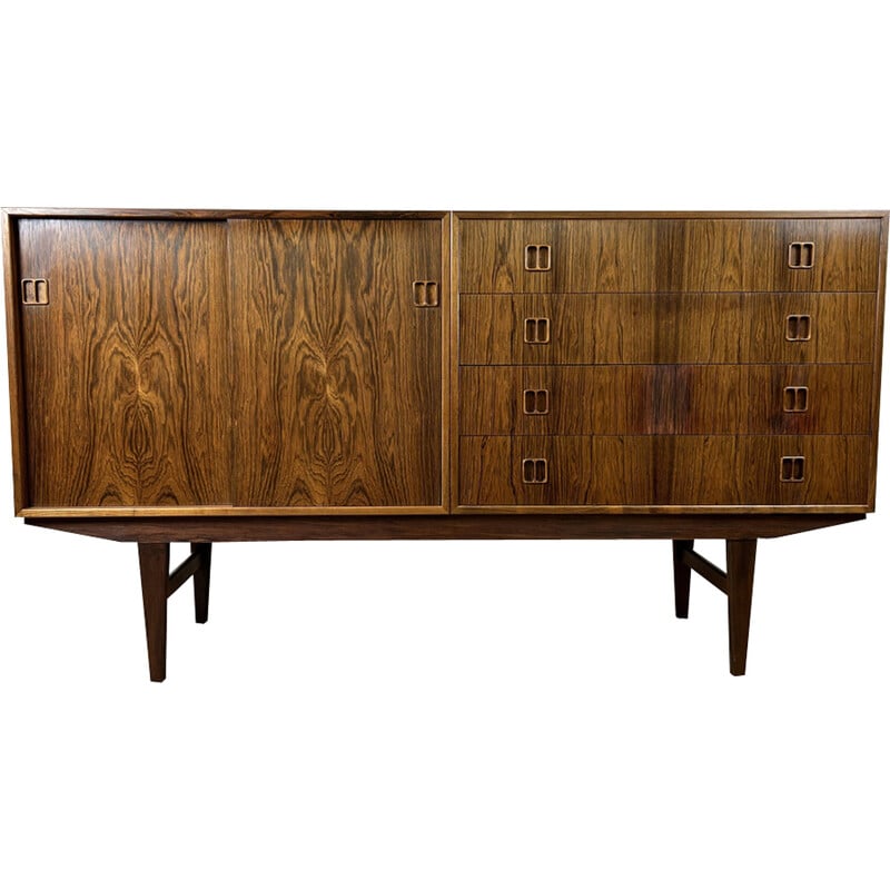 Vintage rosewood sideboard for Horsens Møbelfabrik, Denmark 1960