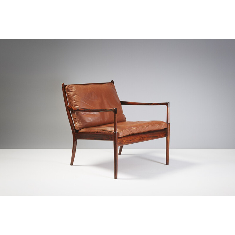 Pair of Samso Lounge Chairs by Ib Kofod Larsen - 1960s