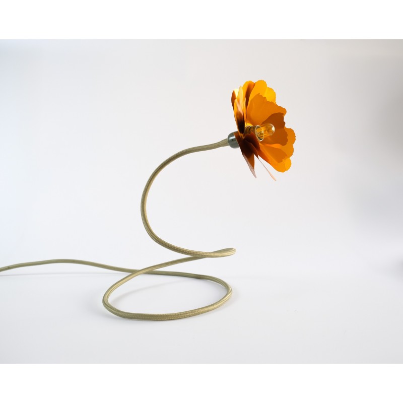 Vintage flexible stem flower lamp by Helena Christensen for Habitat Collection, 2004