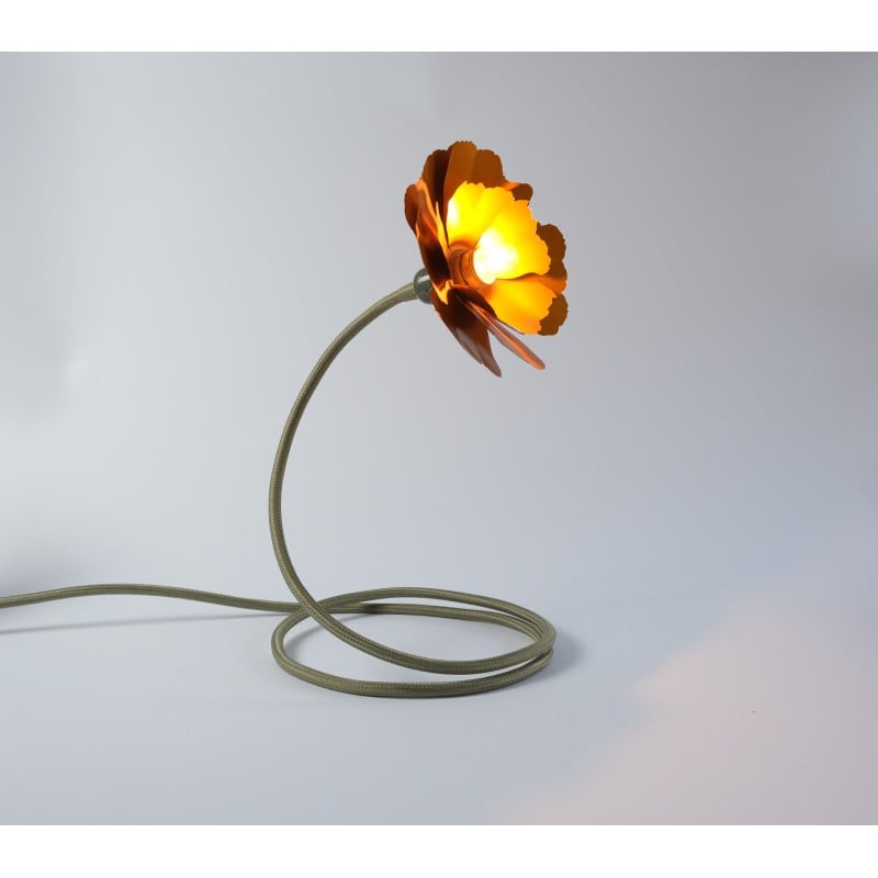 Vintage flexibele bloem lamp door Helena Christensen voor Habitat Collectie, 2004