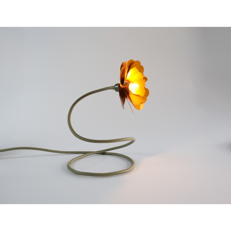 Vintage flexible stem flower lamp by Helena Christensen for Habitat Collection, 2004