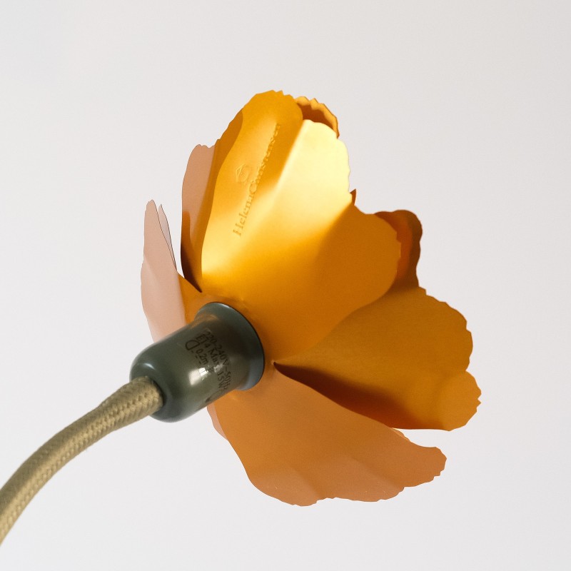 Vintage flexible stem flower lamp by Helena Christensen for Habitat Collection, 2004