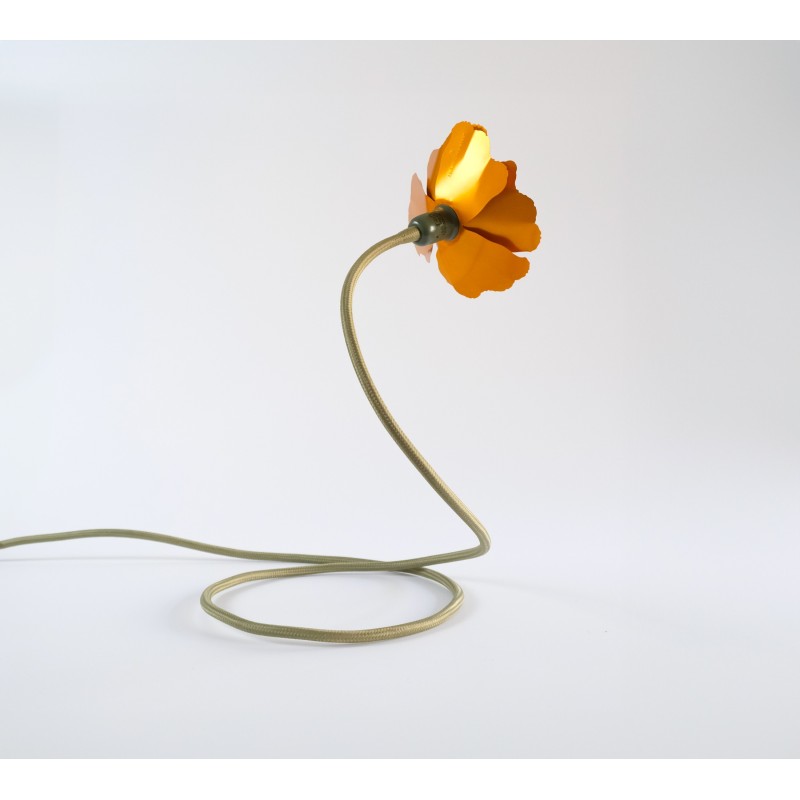 Vintage flexible stem flower lamp by Helena Christensen for Habitat Collection, 2004
