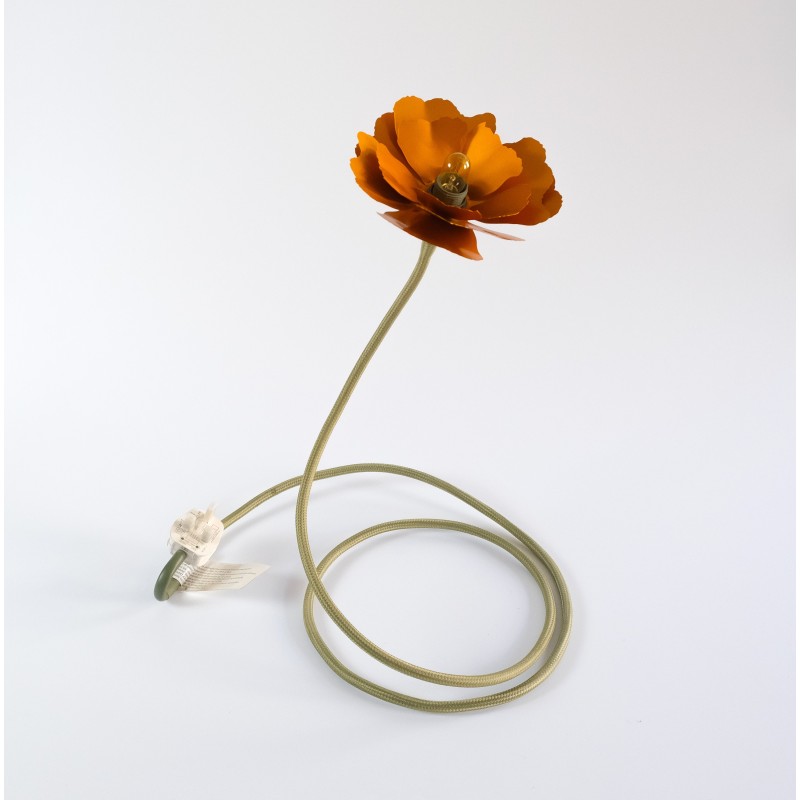 Vintage flexible stem flower lamp by Helena Christensen for Habitat Collection, 2004