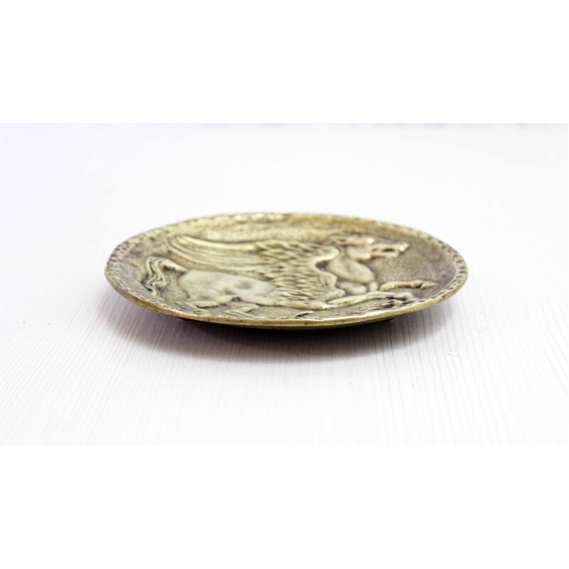 Vintage bronze bowl by Max Le Verrier