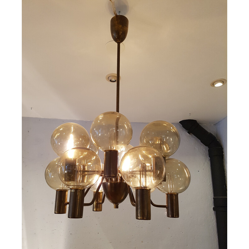 T37212 Patricia chandelier by Hans-Agne Jakobsson - 1960s