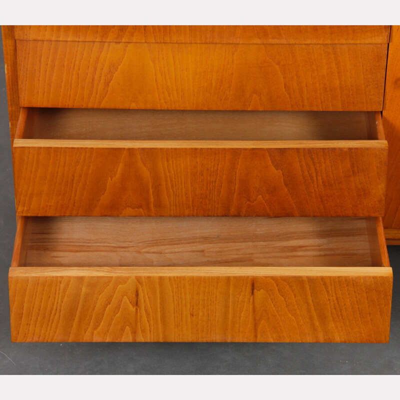 Vintage chest of drawers in oak wood, Czechoslovakia 1960