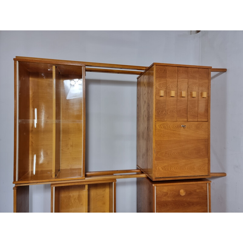 Vintage modular wall unit by František Jirák, Czechoslovakia 1960