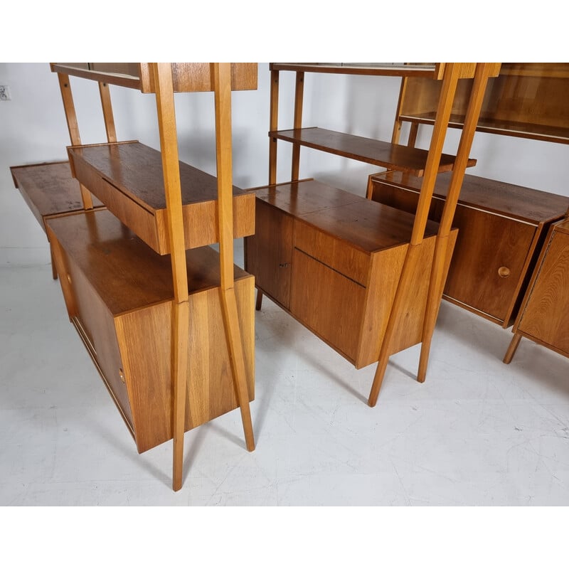 Vintage modular wall unit by František Jirák, Czechoslovakia 1960