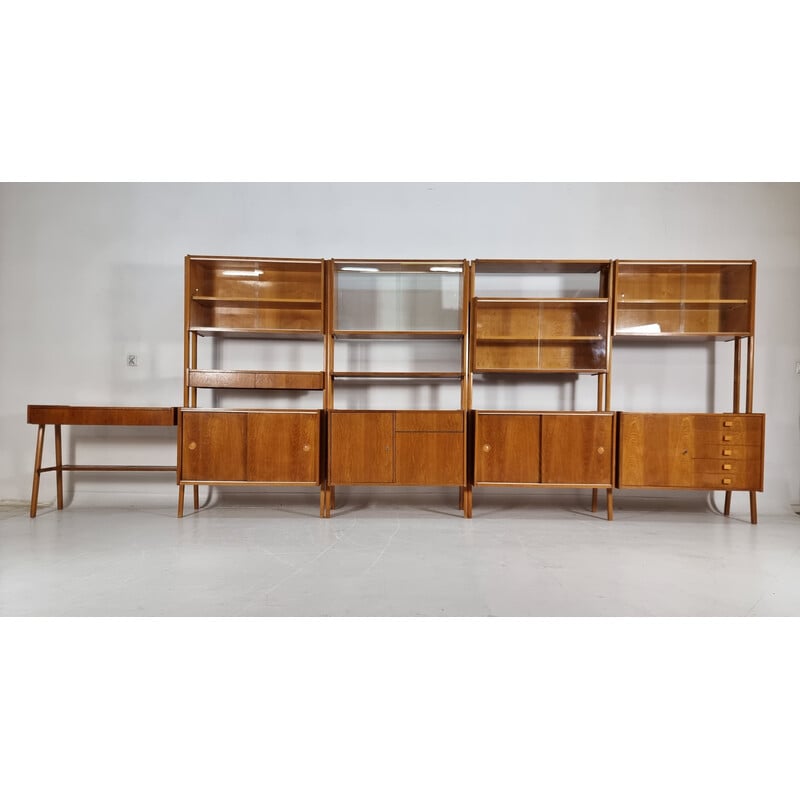 Vintage modular wall unit by František Jirák, Czechoslovakia 1960