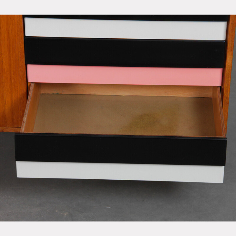 Vintage sideboard model U-460 in oak by Jiri Jiroutek for Interier Praha, Czechoslovakia 1960