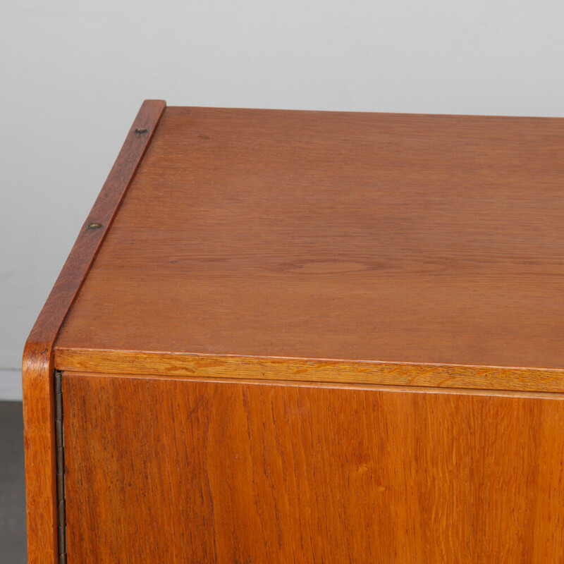 Vintage sideboard model U-460 in oak by Jiri Jiroutek for Interier Praha, Czechoslovakia 1960