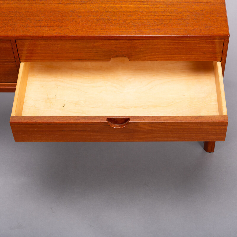 Vintage teak sideboard n°394 by Kai Kristiansen for Aksel Kjersgaard, 1950