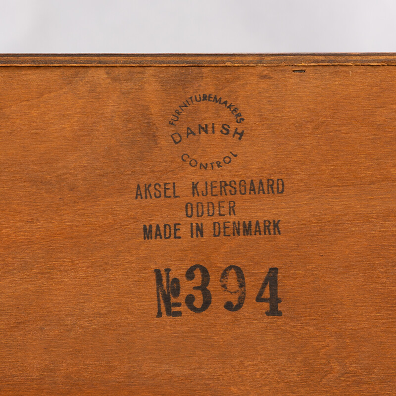 Aparador vintage de teca nº 394 de Kai Kristiansen para Aksel Kjersgaard, 1950