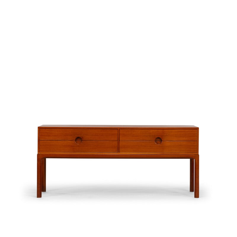 Vintage teak sideboard n°394 by Kai Kristiansen for Aksel Kjersgaard, 1950