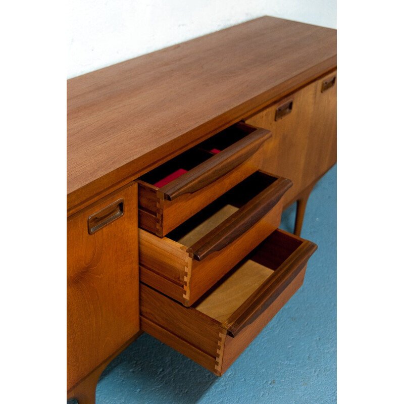 Modern scandinavian sideboard in teak - 1960s