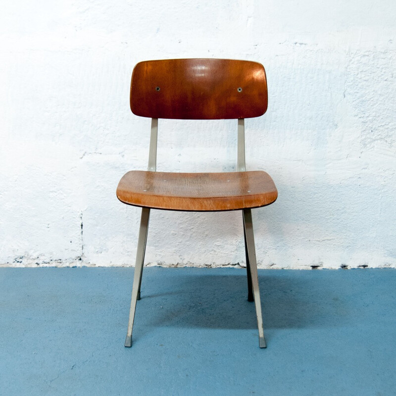 Friso Kramer mid-century industrial Result chair - 1960s