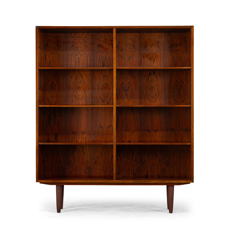 Vintage model 6 bookcase in rosewood for Omann Jun Mobelfabrik, Denmark 1960