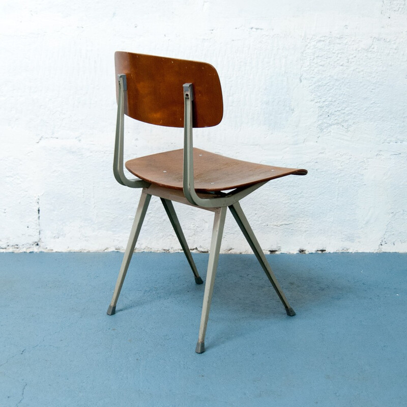 Friso Kramer mid-century industrial Result chair - 1960s