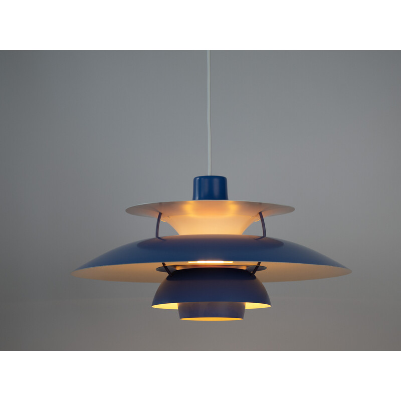 Suspension vintage PH 5 par Poul Henningsen pour Louis Poulsen, Danemark 1958