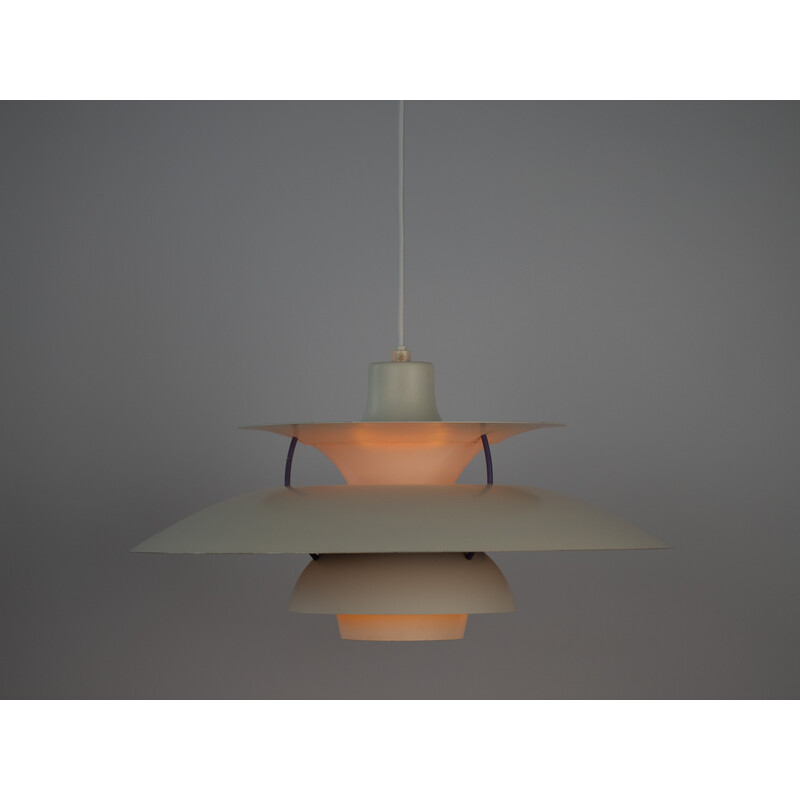 Suspension vintage PH 5 par Poul Henningsen pour Louis Poulsen, Danemark 1958