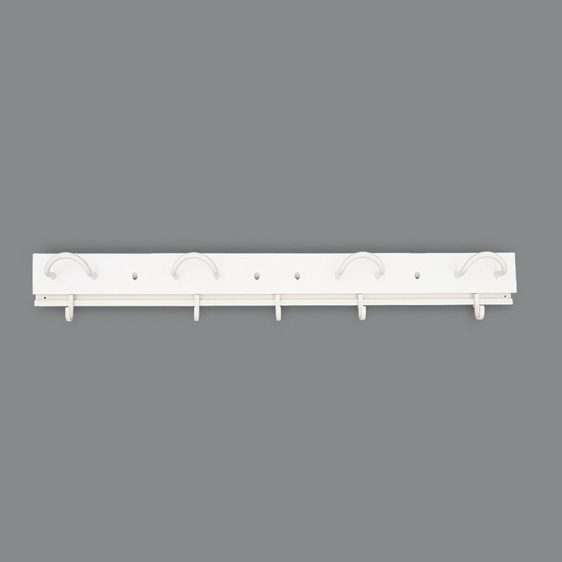 Vintage white plastic coat rack for Kartell, Italy 1970