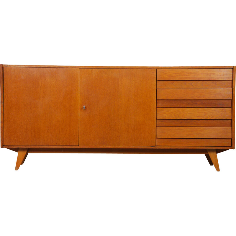 Vintage sideboard model U-460 by Jiri Jiroutek for Interier Praha, Czechoslovakia 1960