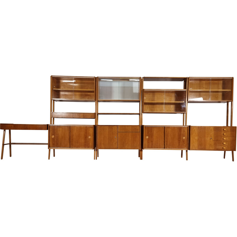 Vintage modular wall unit by František Jirák, Czechoslovakia 1960