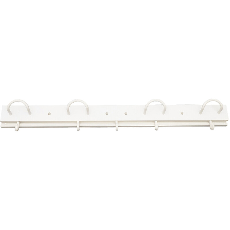 Vintage white plastic coat rack for Kartell, Italy 1970