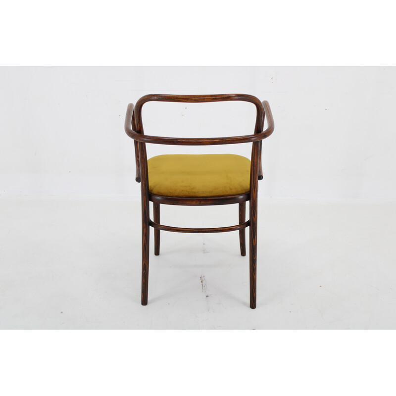 Vintage bent beech chair, Czechoslovakia 1970