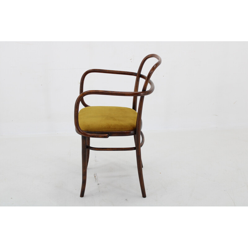 Vintage bent beech chair, Czechoslovakia 1970