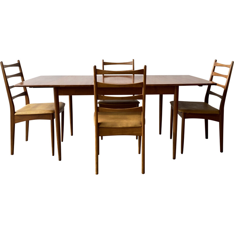 Vintage teak dining set for Grieves and Thomas, 1960