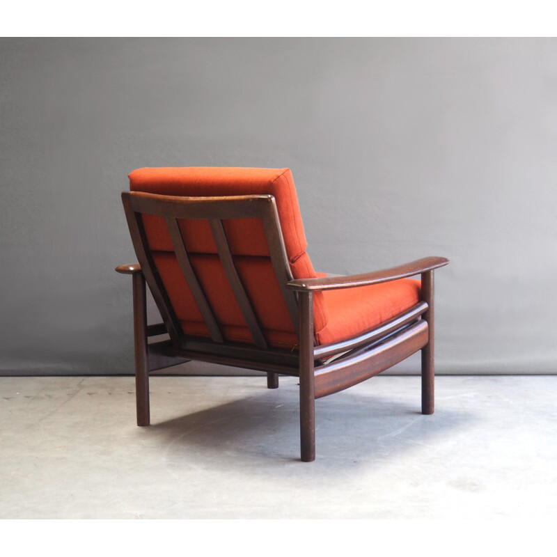 Pair of Danish rosewood lounge chairs - 1960s