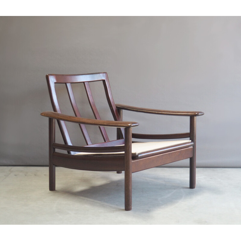 Pair of Danish rosewood lounge chairs - 1960s