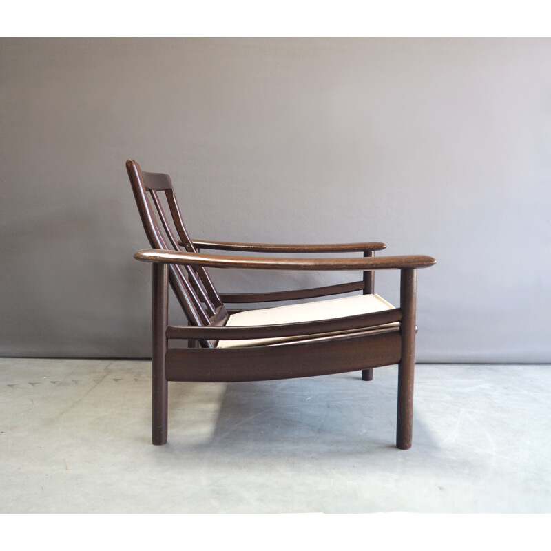 Pair of Danish rosewood lounge chairs - 1960s