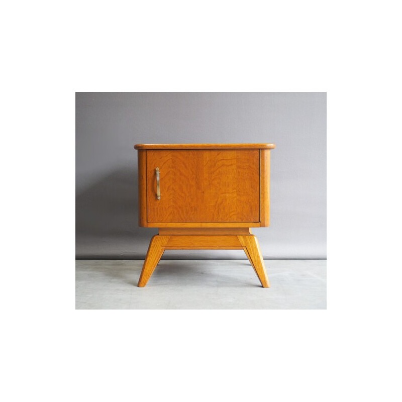 Pair of mid century Dutch Night Stands - 1950s